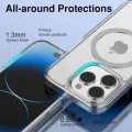 Magnetic Original Clear Case For iPhone 16 15 14 13 12 11 Pro Max Plus Mini 8 7 XS XR For Magsafe Silicone Transparent Cover. 