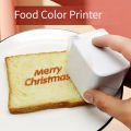 Mini Handheld Food Printer, Color Inkjet Printer, Bread And Biscuit Food Printer, Can Use Ink Cartridges Up To 1200x1200dpi. 