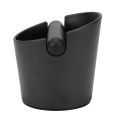 Coffee Dump Bin, Coffee Grounds Knock Box Easy To Clean Splash Proof Convenient Disposal Space Saving with Tamper Mat for Cafe Bar. 