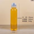 Travel Time Decoration Bottles of Honey a Bottle of Honey Plastic Mouth Press Storage Bottle Small Bottle Pressure-Type Sub-Package Carrying Honey ﹕. 