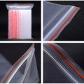 100pcs Clear Resealable Plastic Zip Lock Bag Small Mini Ziplock Bags 4x6 5x7 6x8 7x10 8x12 9x13 10x15 Cm 7 Size. 