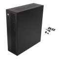 Mini PC ITX Computer Case 1 HDD Micro ATX Case for Office. 