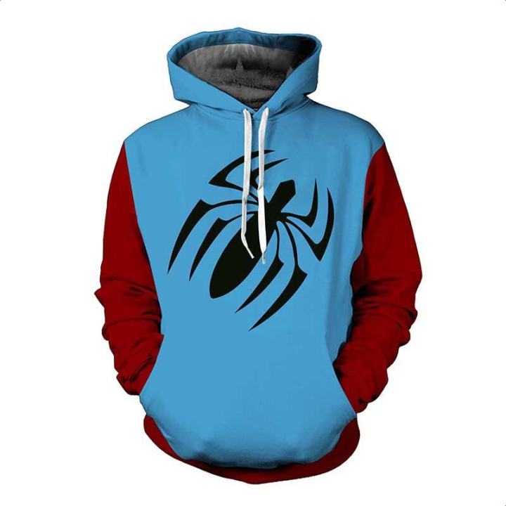 Spider-Man%202099%20Miguel%20O'Hara%20Across%20Hoodie%20Gwen%20Spider%20Miles%20Morales%20Jacket%20Men's%20Casual%20Pullover%20Sweater%20Sweatshirts%20Superhero%20Costume%20-%20Image%208