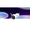 EZVIZ Outdoor Security Camera Dual Lens 1080P, Excellent Color Night Vision, Active Light & Siren Alarm with PIR Motion Detection, Weather Proof, Two-way Talk, the First Dual Lens Security 2.8mm Camera(C3X). 
