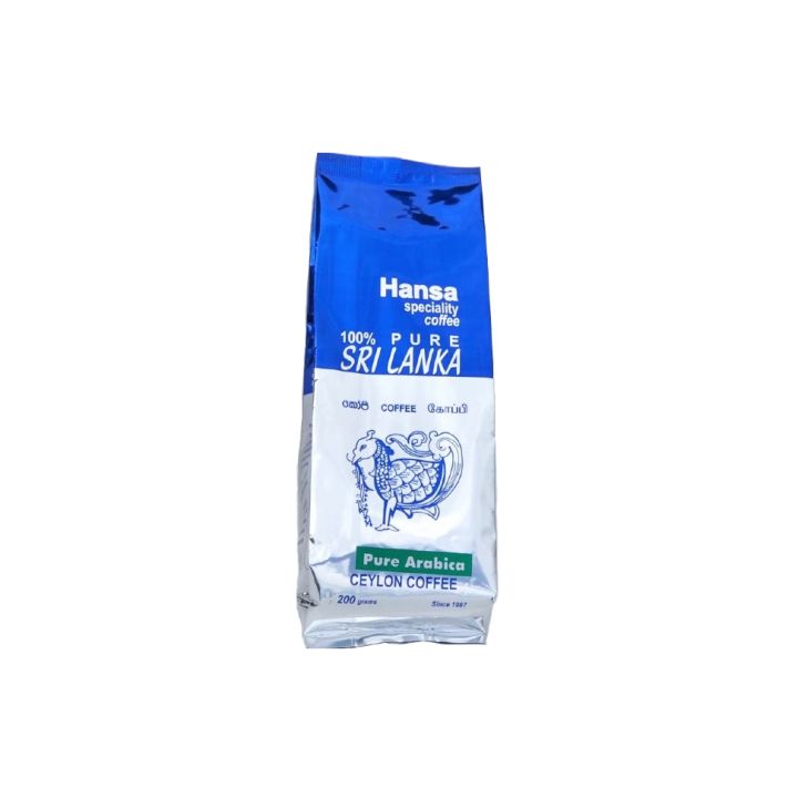 Hansa Coffee - Pure Arabica Ground Coffee - 200g