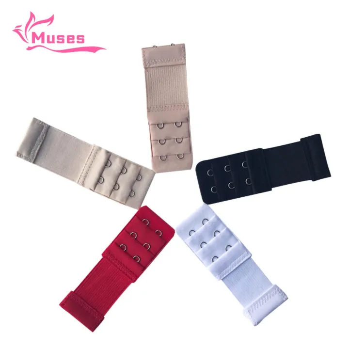 Muses Mall Bra Extension Hook Extra Room 3 Rows 2 Hooks Bra Extender