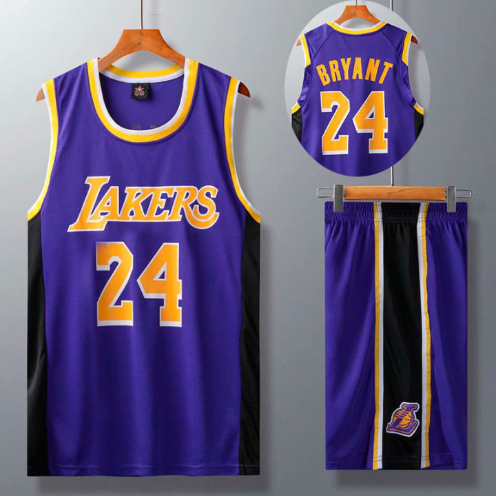 Lakers%20Kobe24No.%20Jersey%20Boys'%20Basketball%20Wear%20Suit%20Middle%20and%20Big%20Children%20Sports%20Training%20Junior%20High%20School%20and%20Elementary%20School%20Students%20Teenagers%20-%20Image%203