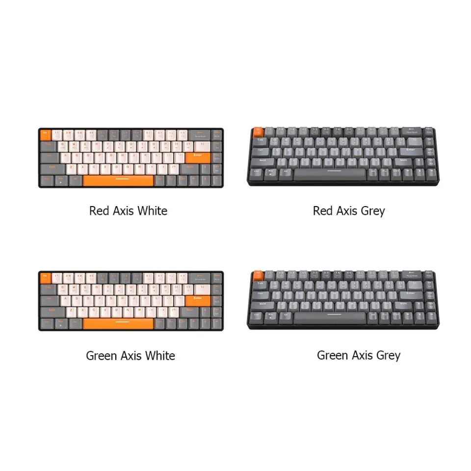 K68 Gaming Keyboard BT Wireless Mechanical Keyboard 5.0 Wireless