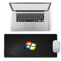 Mat Keyboard Logo Durable Mat Mouse Desk Windows Computer Pad Gamer Mouse Luxury Mousepad Large Soft Microsoft(1_200X250X2Mm). 