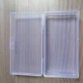 Rectangular Lock Empty Box Transparent Plastic Spare Parts Tool Storage Box Fugar. 