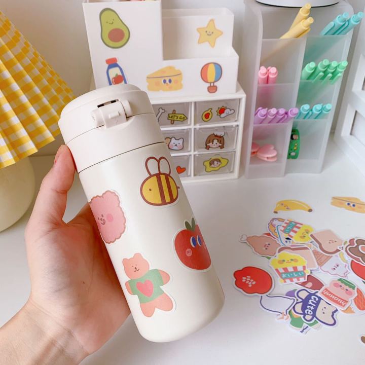 Panda%20Online%20120PCS/Lot%20Cute%20Korean%20Stickers%20Ins%20Waterproof%20Bear%20Cartoon%20Sticker%20Set%20Phone%20Scrapbook%20Decorate%20-%20Image%204