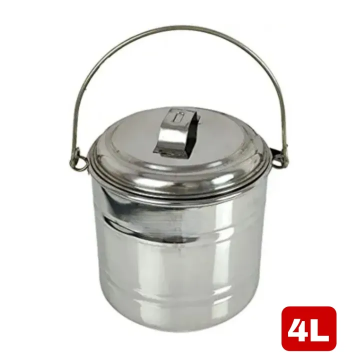 Steels%20Stainless%20Steel%20Silver%20Bucket%20with%20Lid%20for%20Kitchen%20Multipurpose%20Leak%20Proof%20Buckets%20Food%20Grade%20Storage%20Balti%20with%20bucket%20lid%20-%20(8.5%20Liter)%20-%20Image%202