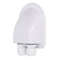 Solar Entry Housing Cable Junction Box Waterproof Solar Panel Double Wire Cable Entry Gland Box for External Power Wiring. 
