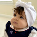 【ComfyCrossing】Kids Boys Girls Turban Photo Prop Costume Bowknot Hat Toddler Photo Shoot Accessory Cap Headdress Cute Newborn Baby Beanie. 