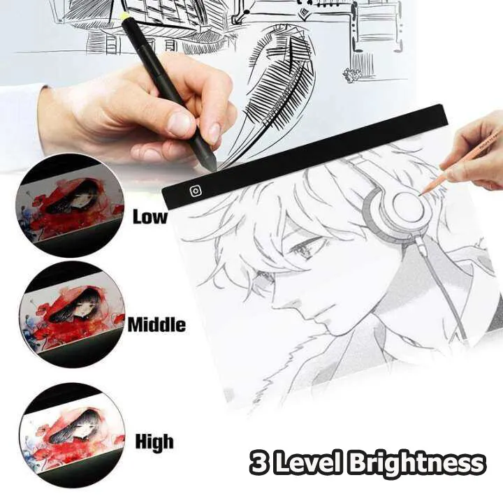 Portable%20A5/A4/A3/A2%20Tracing%20LED%20Copy%20Board%20Light%20Box,%20Ultra-Thin%20Adjustable%20USB%20Power%20Artcraft%20LED%20Trace%20Light%20Pad%20for%20Tattoo%20Drawing,%20Streaming,%20Sketching,%20Animation,%20Stenciling%20,%203%20level%20Dimming%20Painting%20Writing%20DIY%20Box%20-%20Image%202