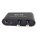 3.5mm Condenser Microphone Amplifier Headphone Amplifier Music Audio Preamplifier Mixing Board MA-2S. 
