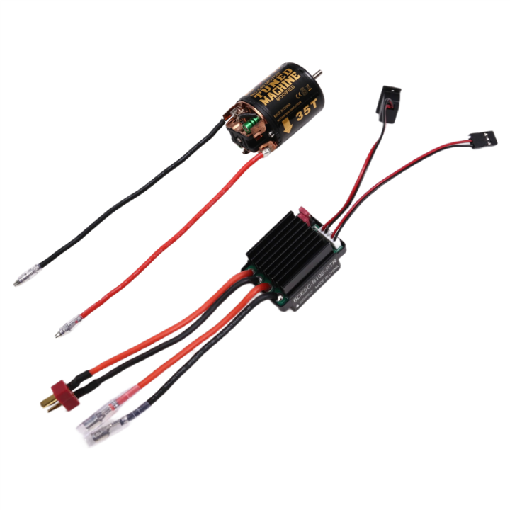 540 Brushed Motor 35T ESC Speed Control Combination Set | Daraz.lk
