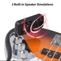 Bass Amplifier Mini Amp Portable Headphone Bass Amplifier Plug and Play for Electric Guitar Amplifier. 