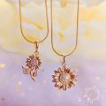 Tala by Kyla Inspired Sunflower Necklace  Tbk  Necklace for Women  Gift for Women. 