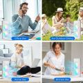 Dual-Head Quiet Mist Fan with Remote Control - USB Powered, High Wind Speed Desktop Cooler for Office and Home Use SMT. 