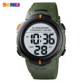 【Miga Plaza】[10-Year Battery Life+Diving Watch]SKMEI Men Sport Digital Watch Swimming Diving 100M Waterproof Dive Wrist Watch For Men Man 1560. 