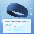 Sport Headband Unisex Stretch Sweat Head Hair Bands For Gym Yoga Outdoor Sport BAWEI. 