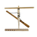 Bow Drill Kit Primitive Wood Survival Practice Friction Fire Tool Kit Outdoor Wooden Friction Educational Learning Kits. 