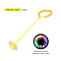 Kidlove Ankle Skip Ball Jumping Ring With Colorful Light Flashing Wheel Fitness Jump Rope Game Toys For Kids Gifts. 