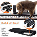 Piano Keyboard Dust Cover, 88 Keys Piano Music Keyboard Dirt Proof Cover with Durable Elastic & Cord Lock Easy Install. 