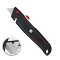 Utility knife aluminum body WISEUP brand SK5 blade 100104. 
