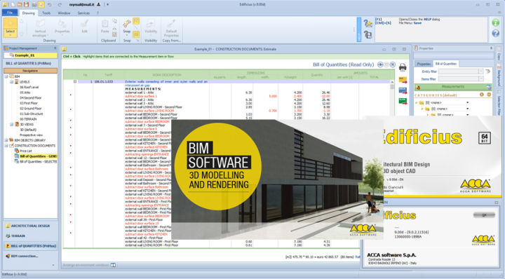 Edificius 3D Architectural BIM Design