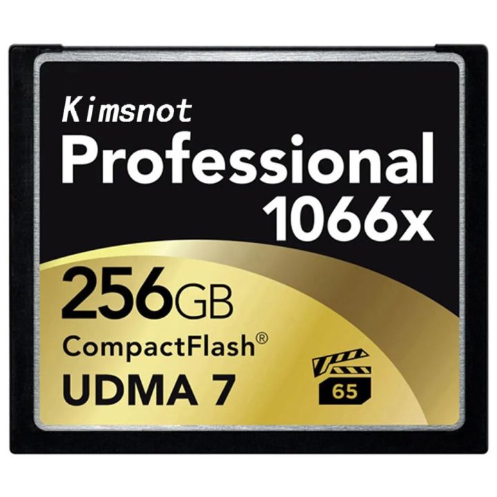 Kimsnot Professional CF Card 64GB 128GB 32GB 256GB Memory Card Compact Flash Cards Compactflash 1066x UDMA7 High Speed 160mb/s