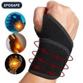 【KuaKe Mall】Sports Adjustable Compression Wrap Elastic Wrist Brace for Carpal Tunnel Arthritis and Tendinitis,Pain Relief. 