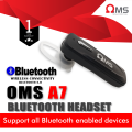 OMS A7 V5.0 Bluetooth Headset. 