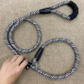 Heavy Duty Pet Big Dog Leash with Adjustable Slip Collar, Walking Training Leash ,Dog Nylon Rope for Medium Big Dogs Husky, Golden Retriever, Labrador, Chow Chow. 