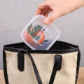 250/400Ml Mini Food Storage Boxes Portable Kitchen Vegetables Fruits Meat Sealed Preservation Box Outdoor Picnic Sealed Containers 1Pcs. 