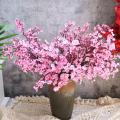 Silk Floral Arrangements Centerpieces for Home Kitchen Bedroom Festival Wedding Party Decor Faux Flowers  Babys Breath Flower Bulk Artificial Gypsophila Bouquet. 