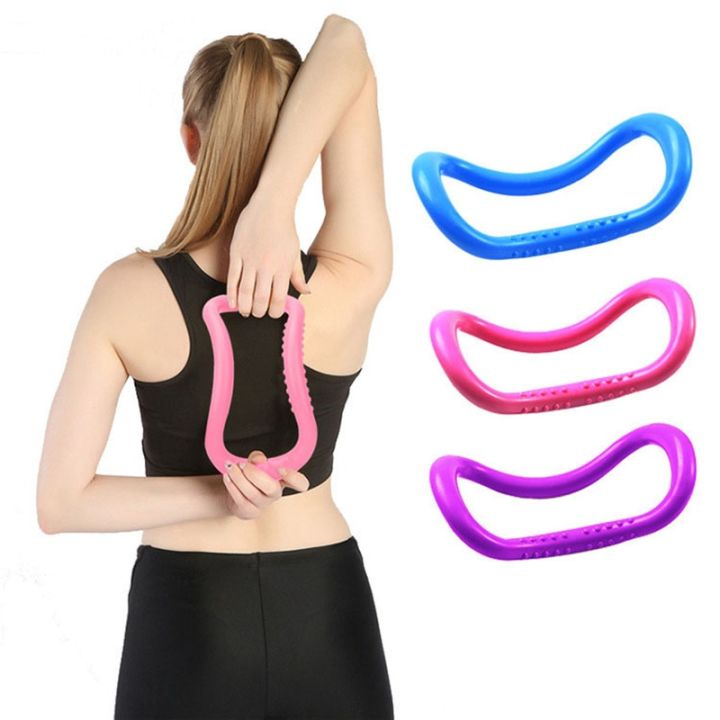 【Hot】 1Pcs Yoga Equipment Yoga Stretch Ring Circle Sport Stretch Resistance Pilates Yoga Gym Fitness Home Workout Yoga Circles Sport