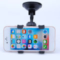 Car Phone Holder Bracket Clip Mounted on Windshield Dashboard 360 Degree Rotation Suction Cup Phone Holder For iPhone Samsung Smartphones. 