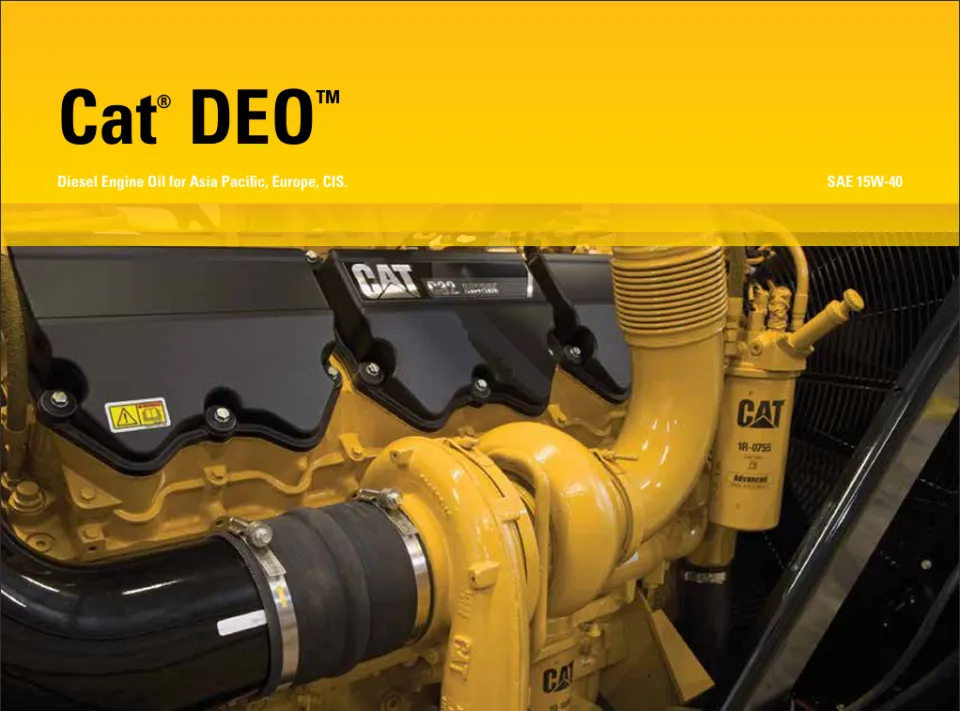 CAT®️ DEO 15W 40 API CI-4 – 20L Engine Oil | Diesel Engine Oil