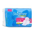 Stayfree Secure XL Ultra Thin Sanitary napkins with Wings (6 Count) SAM. 
