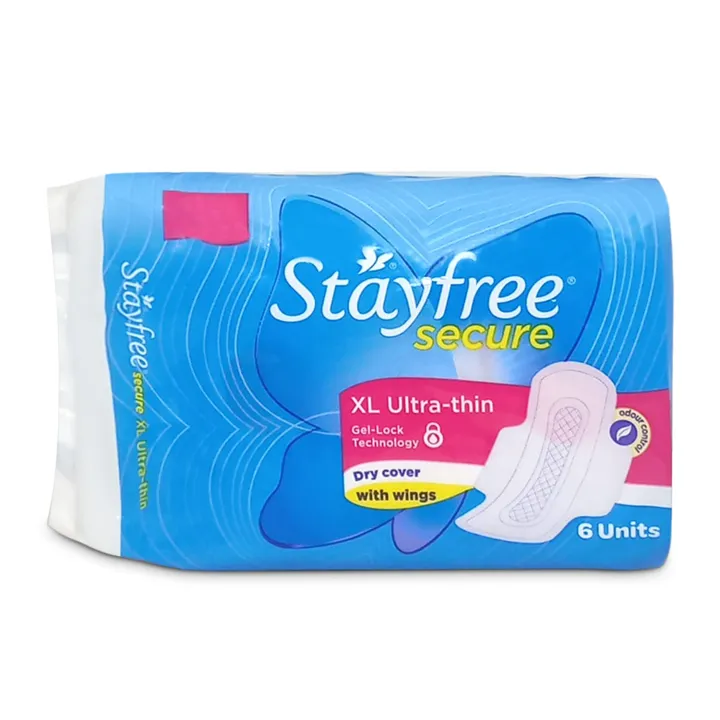 Stayfree%20Secure%20XL%20Ultra%20Thin%20Sanitary%20napkins%20with%20Wings%20(6%20Count)%20SAM%20-%20Image%203