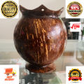 Coconut Shell Flower Vas High Quality Natural Handmade Product Polkatu Mal Pochchiya පොල්කටු මල් පෝච්චිය. 