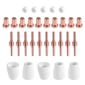 for PT-31 -40 Plasma Cutter Cutting Torch Consumables KIT Extended 30Pcs. 