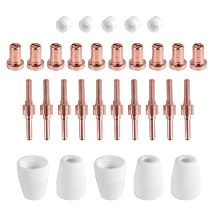 for PT-31 -40 Plasma Cutter Cutting Torch Consumables KIT Extended 30Pcs