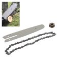Electric Chainsaw Chain Kit Guide Plate Chain Sprocket Kit Chainsaw. 