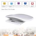 Digital Pet Scale Kitchen Scale Grams Weight Max 22 lbs Small Animal Scale Electronic Scale for Newborn Pets. 