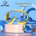 Outtobe Children's Swimming Goggles Waterproof Anti Fog Swim Glasses Professional Equipment Clear Wide Vision Adjustable Swim GlassesDiving Goggles Eyewear Adjustable Eyeglasses with Ear Plugs. 