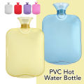 2000ml Water Injection Transparent PVC Hot Water Bottle Thick Water Bottle Winter Warm Water Bag Hand Feet Warmer Water Bottle. 