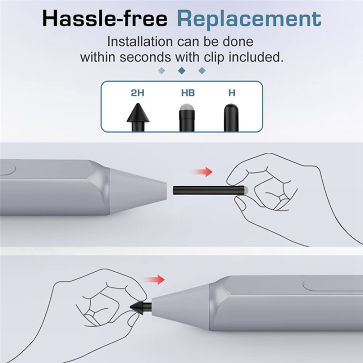 Pen%20Tips%20Stylus%20Pen%20Nib%20Pen%20Tip%20Rubber%20HB%202H%20H%20Refill%20Replacement%20for%20Microsoft%20Surface%20Pro%207/6/5/4%20for%20Surface%20Pro%20Pen%20-%20Image%208